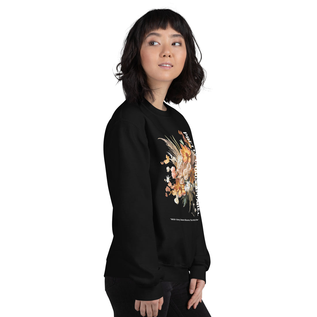 When the flowers bloom Womens Sweatshirt