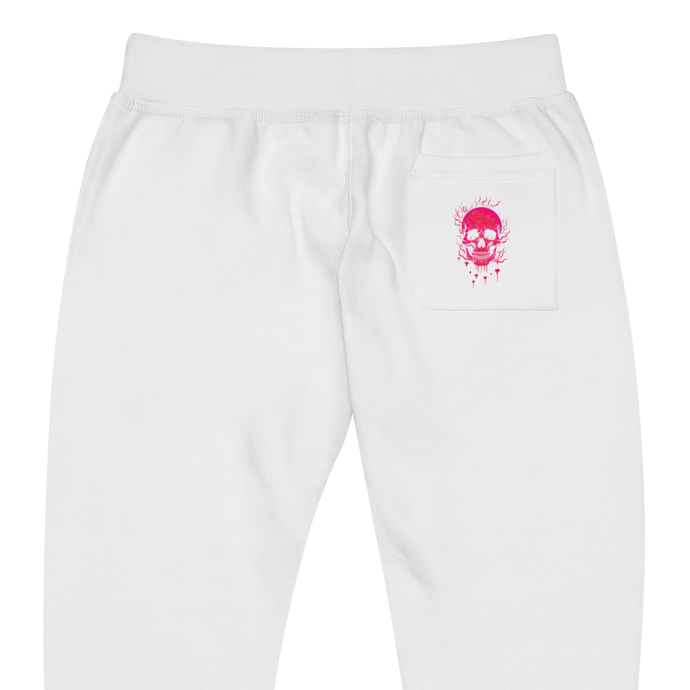 Chaos Crew Pink Skull Unisex fleece sweatpants