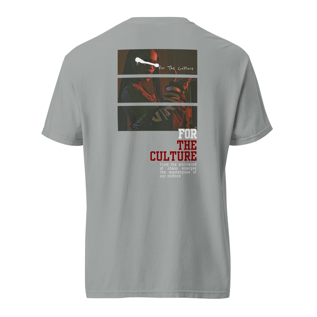 For The Culture - Unisex garment-dyed heavyweight t-shirt