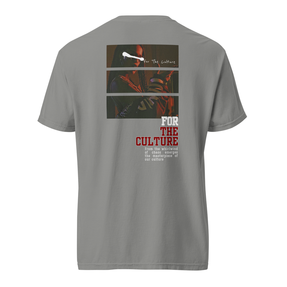 For The Culture - Unisex garment-dyed heavyweight t-shirt