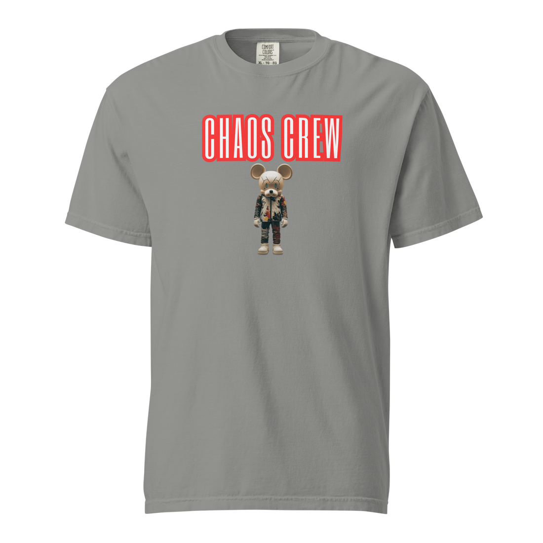 Chaos Crew Mascot Unisex garment-dyed heavyweight t-shirt