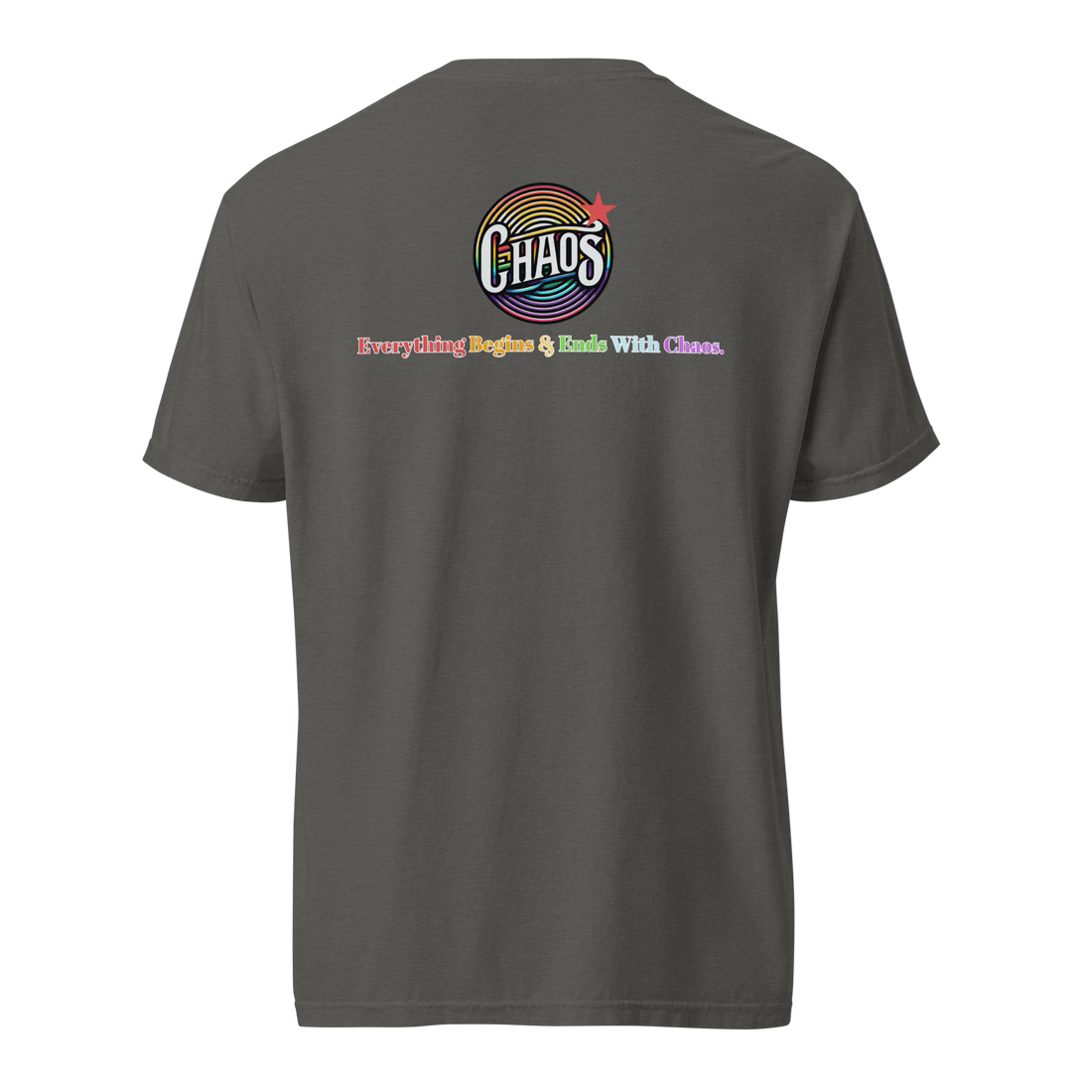 Chaos Unisex garment-dyed heavyweight t-shirt