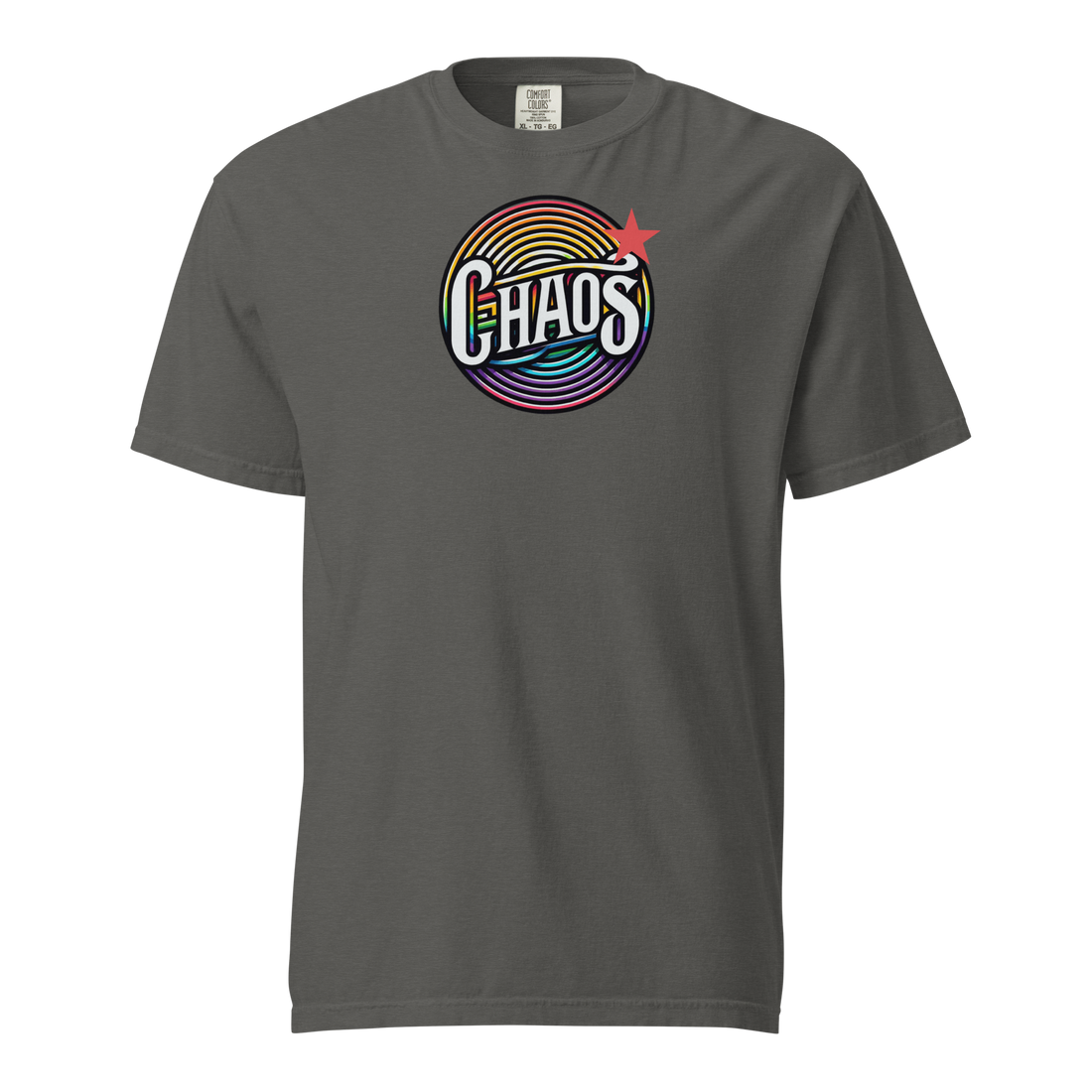 Chaos Unisex garment-dyed heavyweight t-shirt