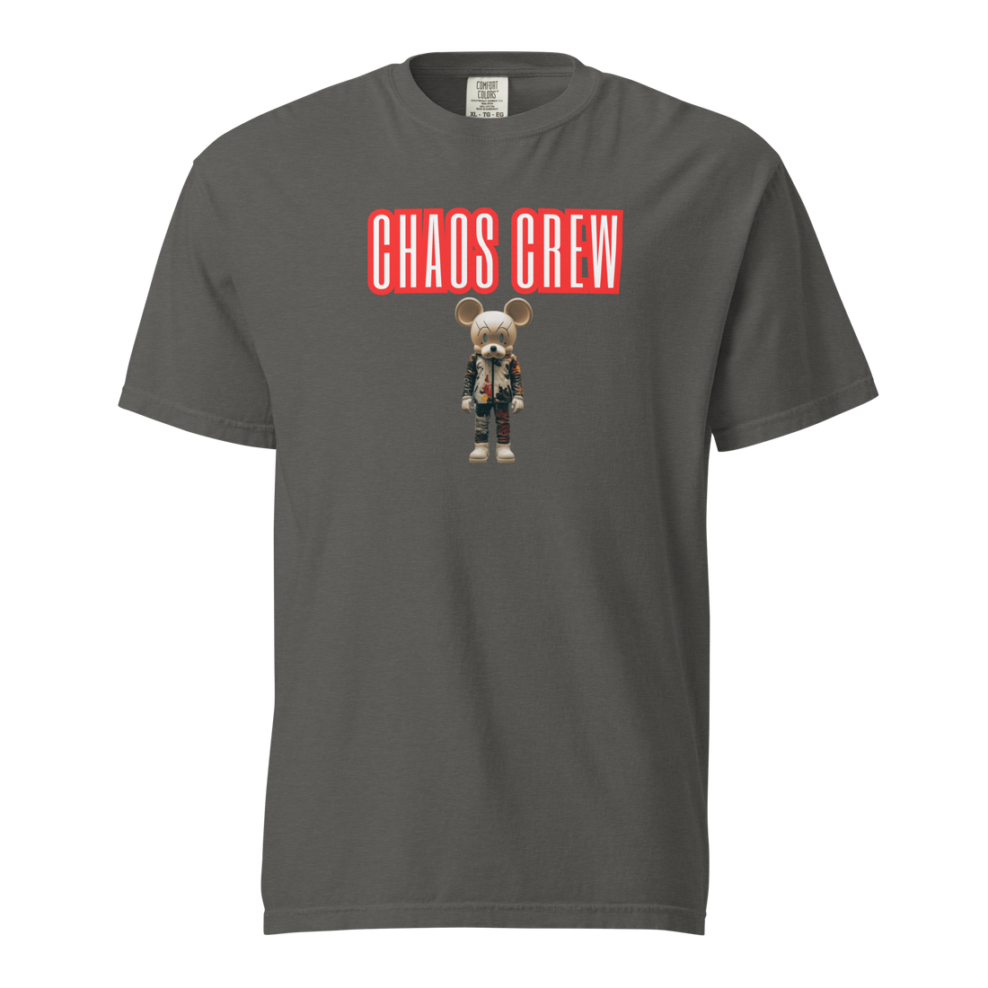 Chaos Crew Mascot Unisex garment-dyed heavyweight t-shirt