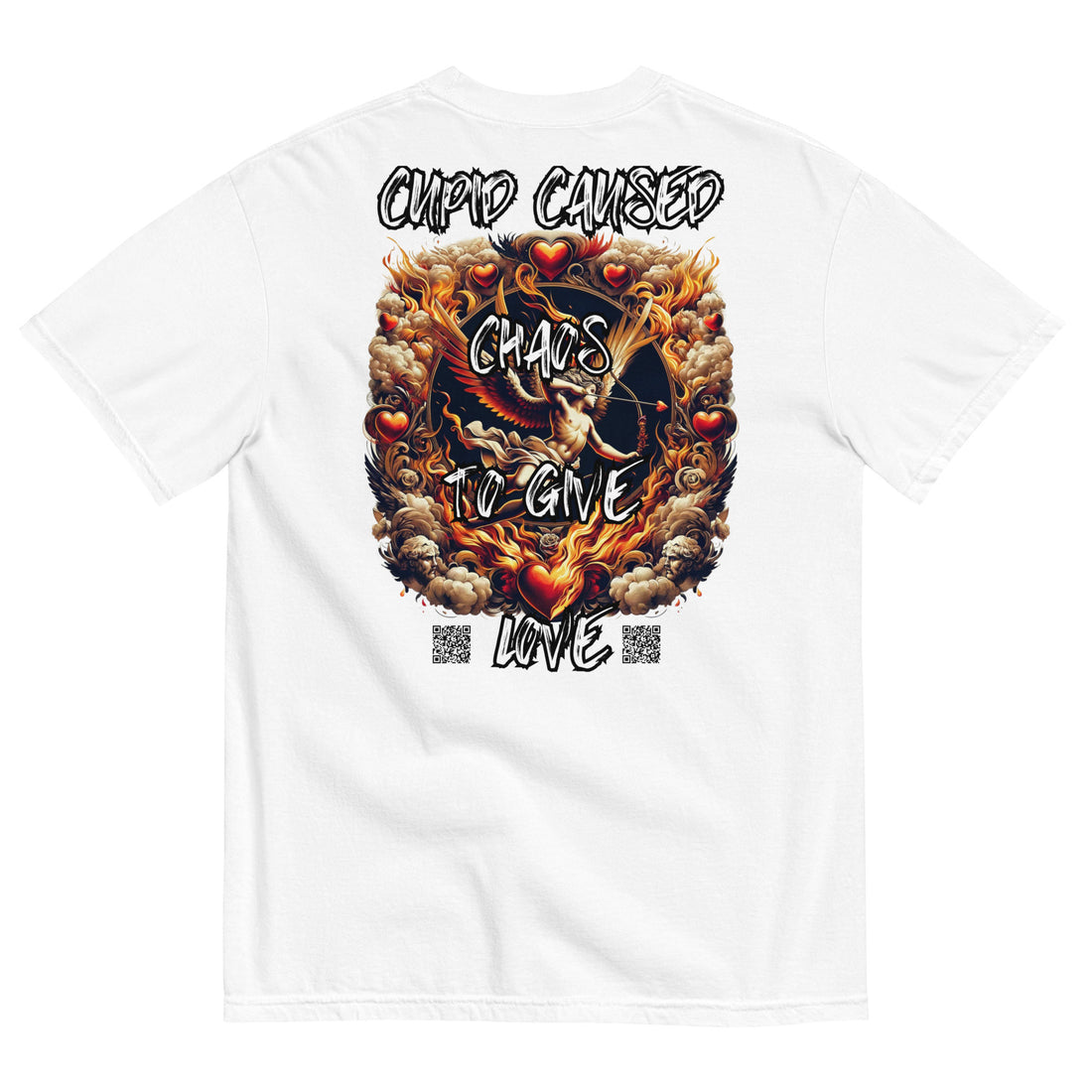 Cupid Caused Chaos - Unisex garment-dyed heavyweight t-shirt