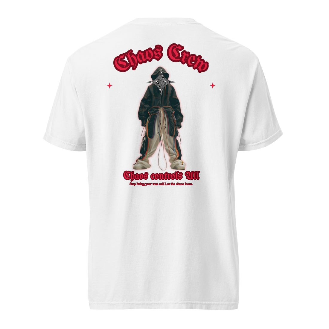 Chaos Controls All - Unisex garment-dyed heavyweight t-shirt