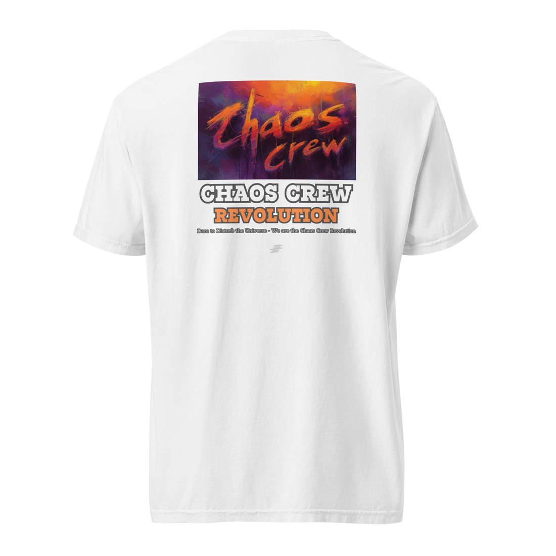 Chaos Revolution Unisex garment-dyed heavyweight t-shirt