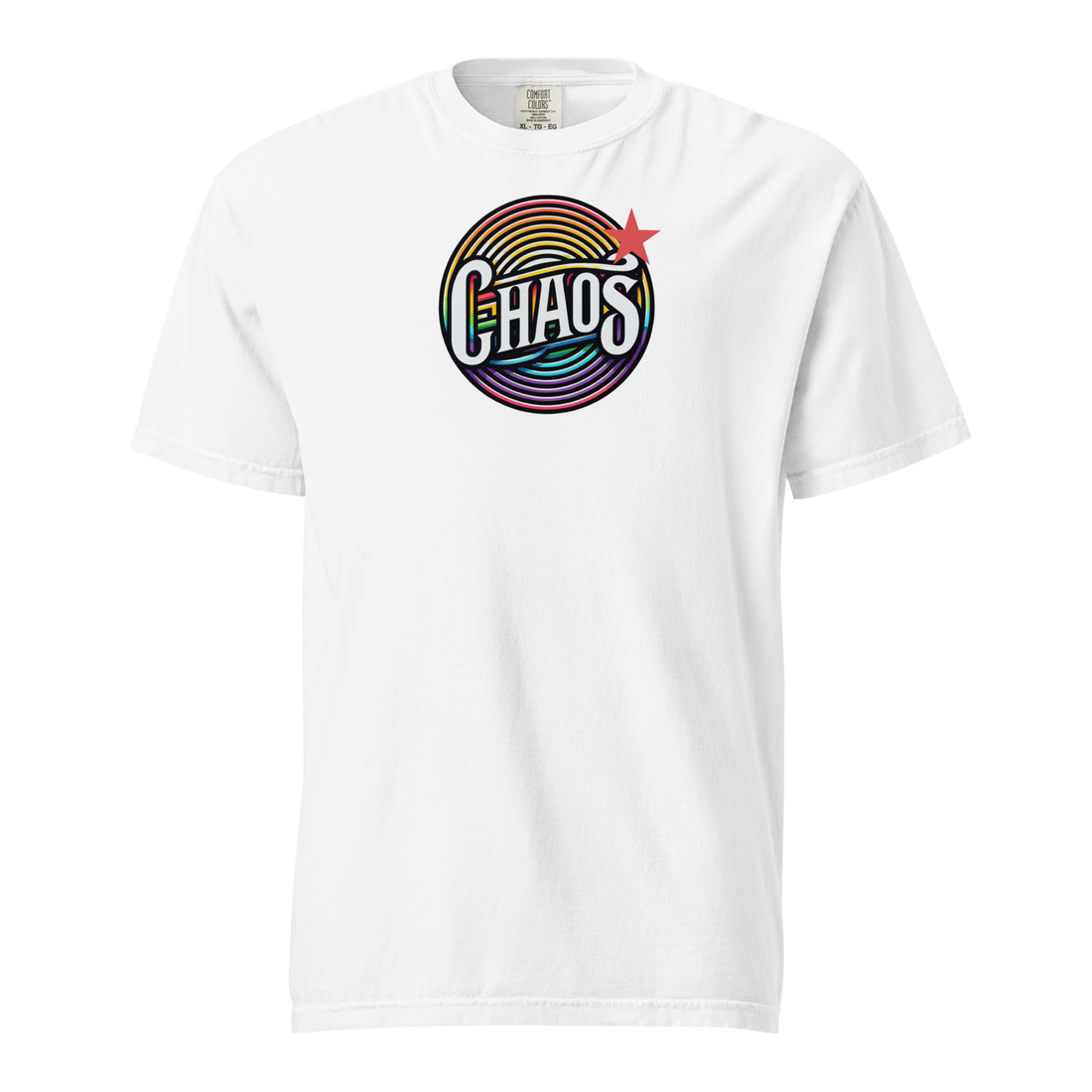 Chaos Unisex garment-dyed heavyweight t-shirt