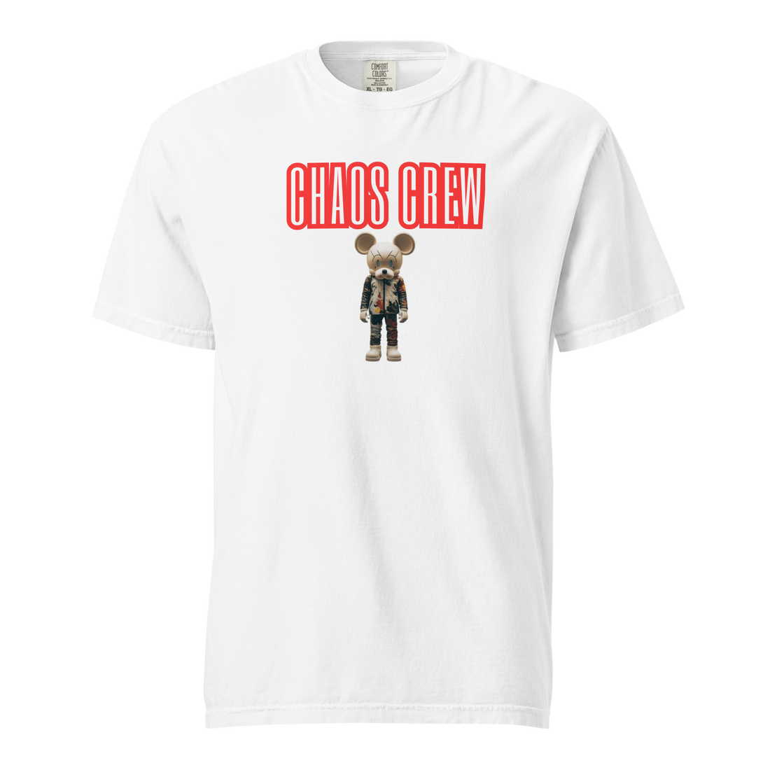 Chaos Crew Mascot Unisex garment-dyed heavyweight t-shirt