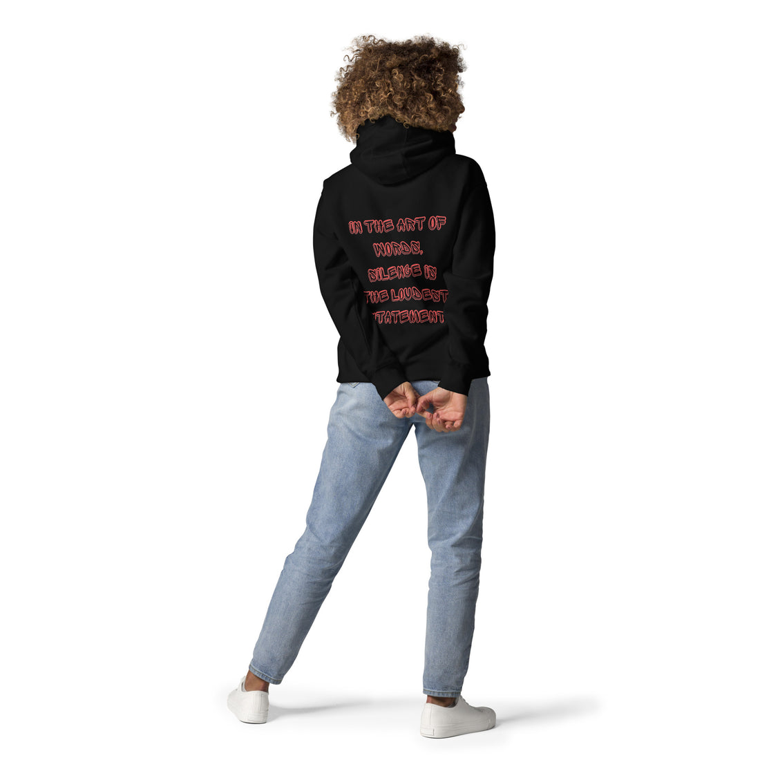 The art of silence -   The Art Of Words Unisex Hoodie