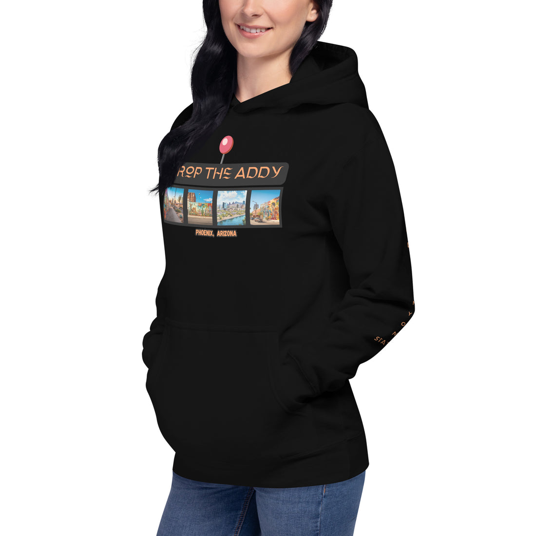 Phoenix, Arizona - Drop The Addy Unisex Hoodie