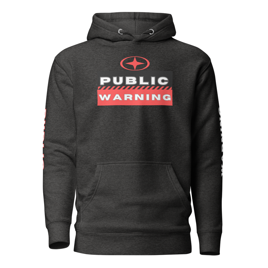 Public Warning Unisex Hoodie