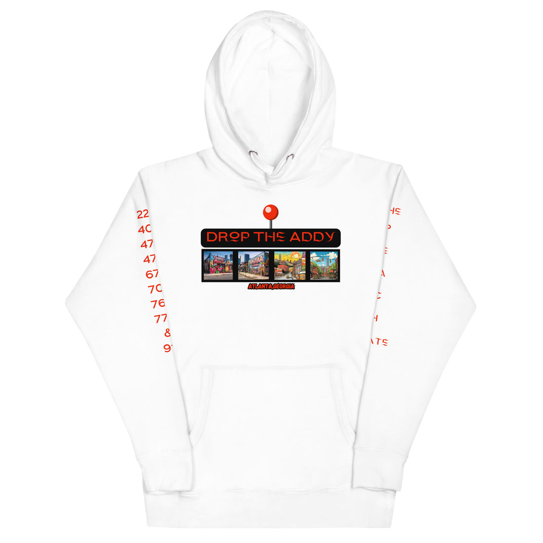 Atlanta, Georgia - Drop The Addy Unisex Hoodie