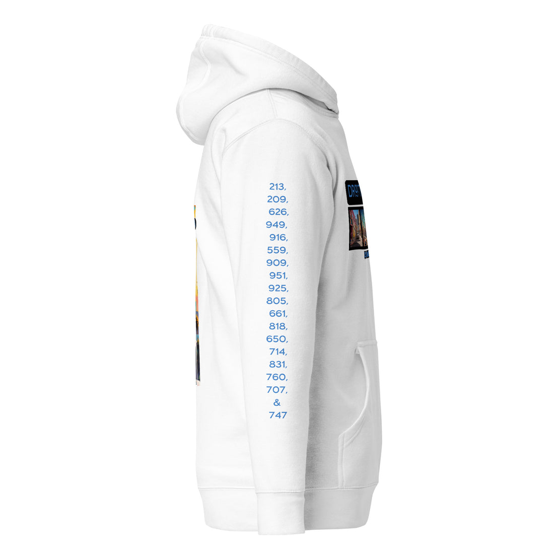 Los Angeles - Drop The Addy Unisex Hoodie