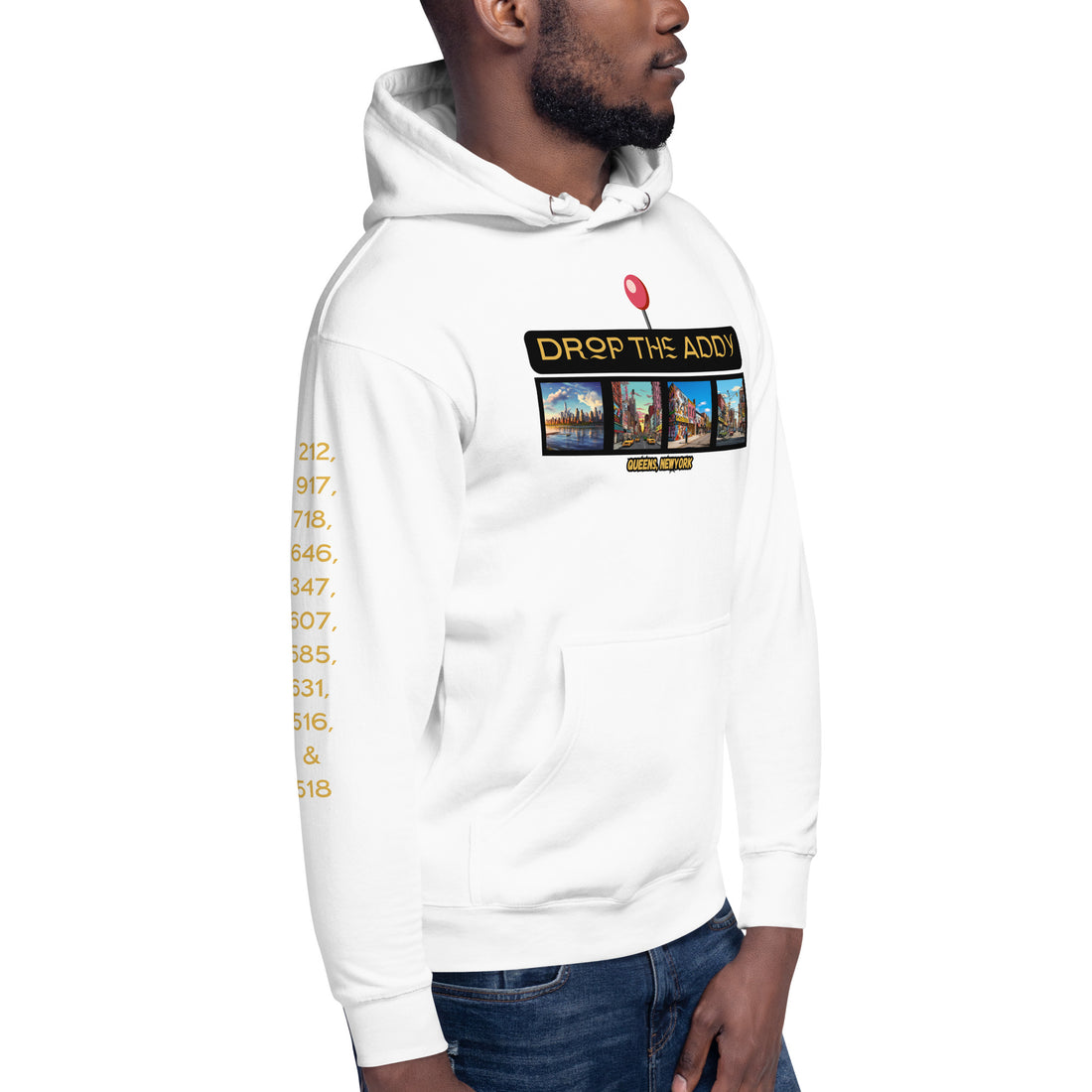 Queens, New York - Drop The Addy Unisex Hoodie