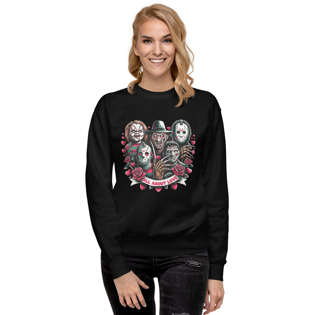 Halloween Squad - Valentines Unisex Premium Sweatshirt