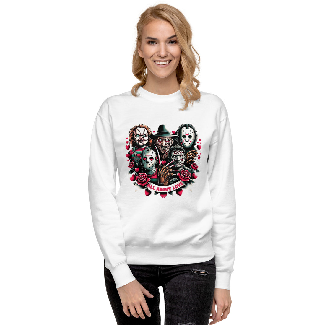 Halloween Squad - Valentines Unisex Premium Sweatshirt